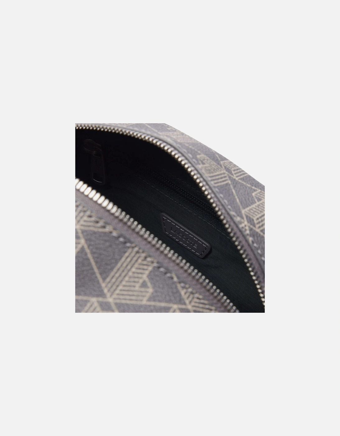 The Blend Toiletry Bag Mono Castlerock String