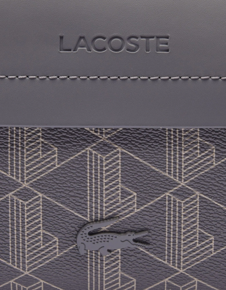 The Blend Toiletry Bag Mono Castlerock String