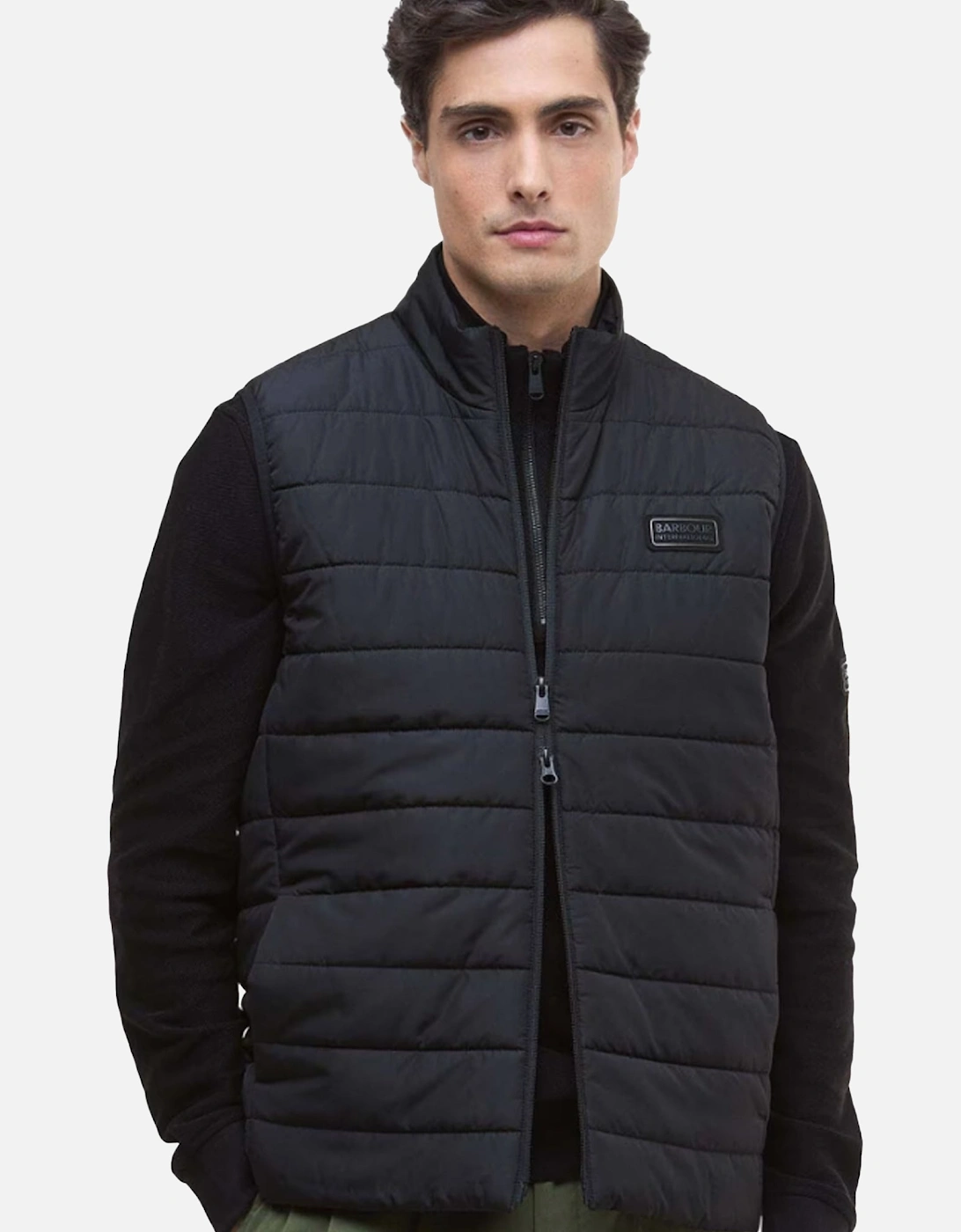 Aldon Quilted Gilet Black