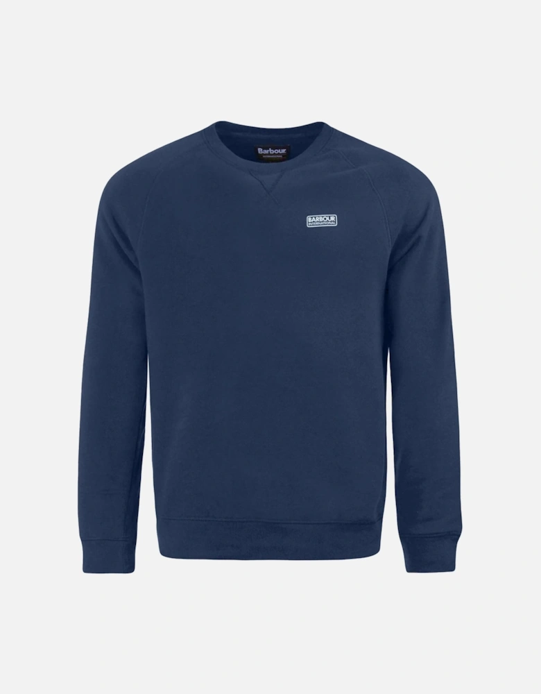 Essential Crew Neck Sweatshirt Navy