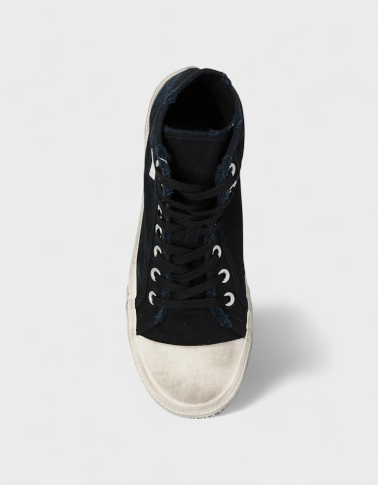 Paris High Destroyed Black White