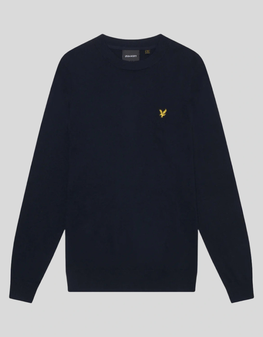 Cotton Merino Crew Neck Jumper