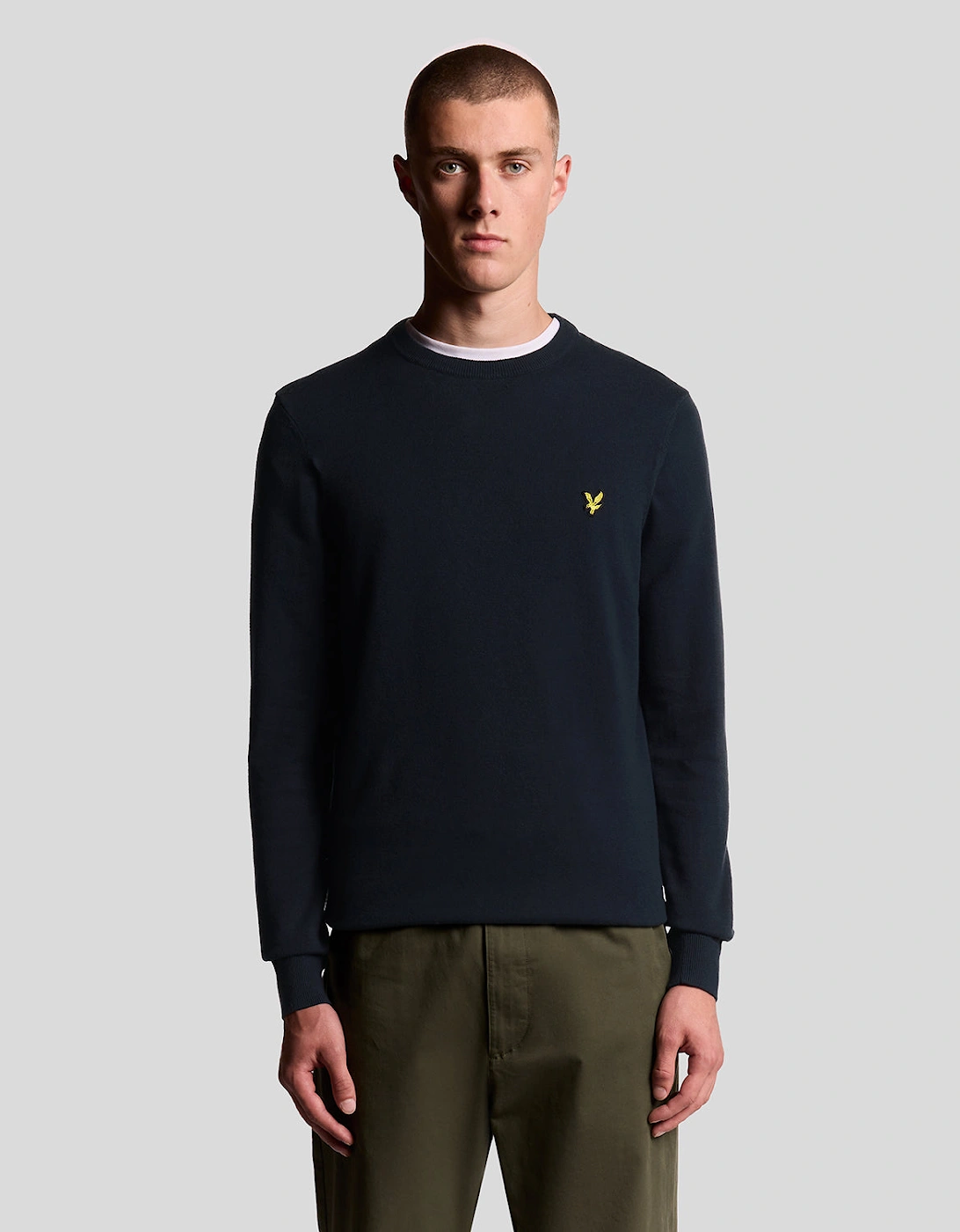 Cotton Crew Neck Jumper, 7 of 6