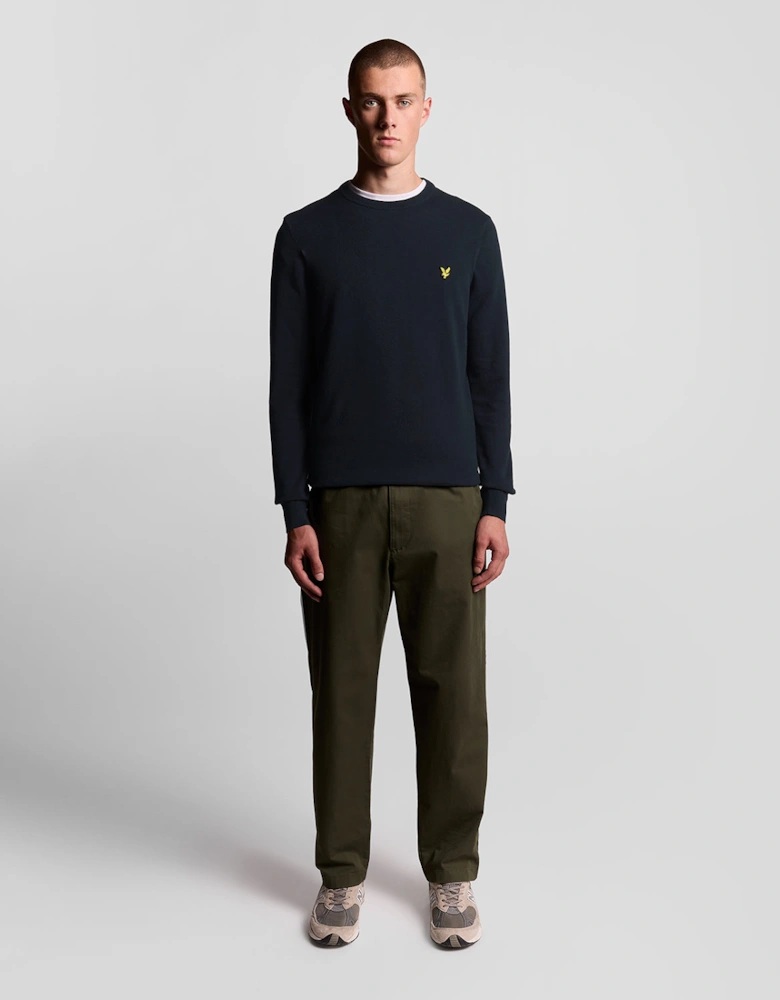 Cotton Crew Neck Jumper