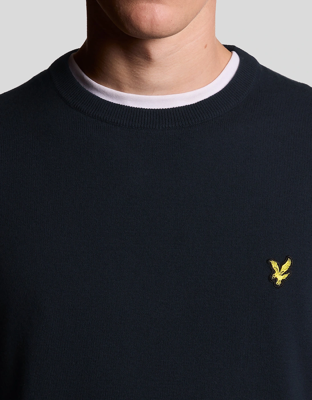 Cotton Crew Neck Jumper