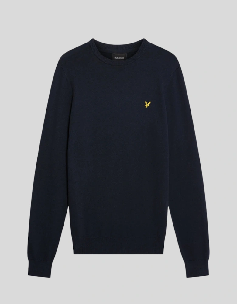 Cotton Crew Neck Jumper