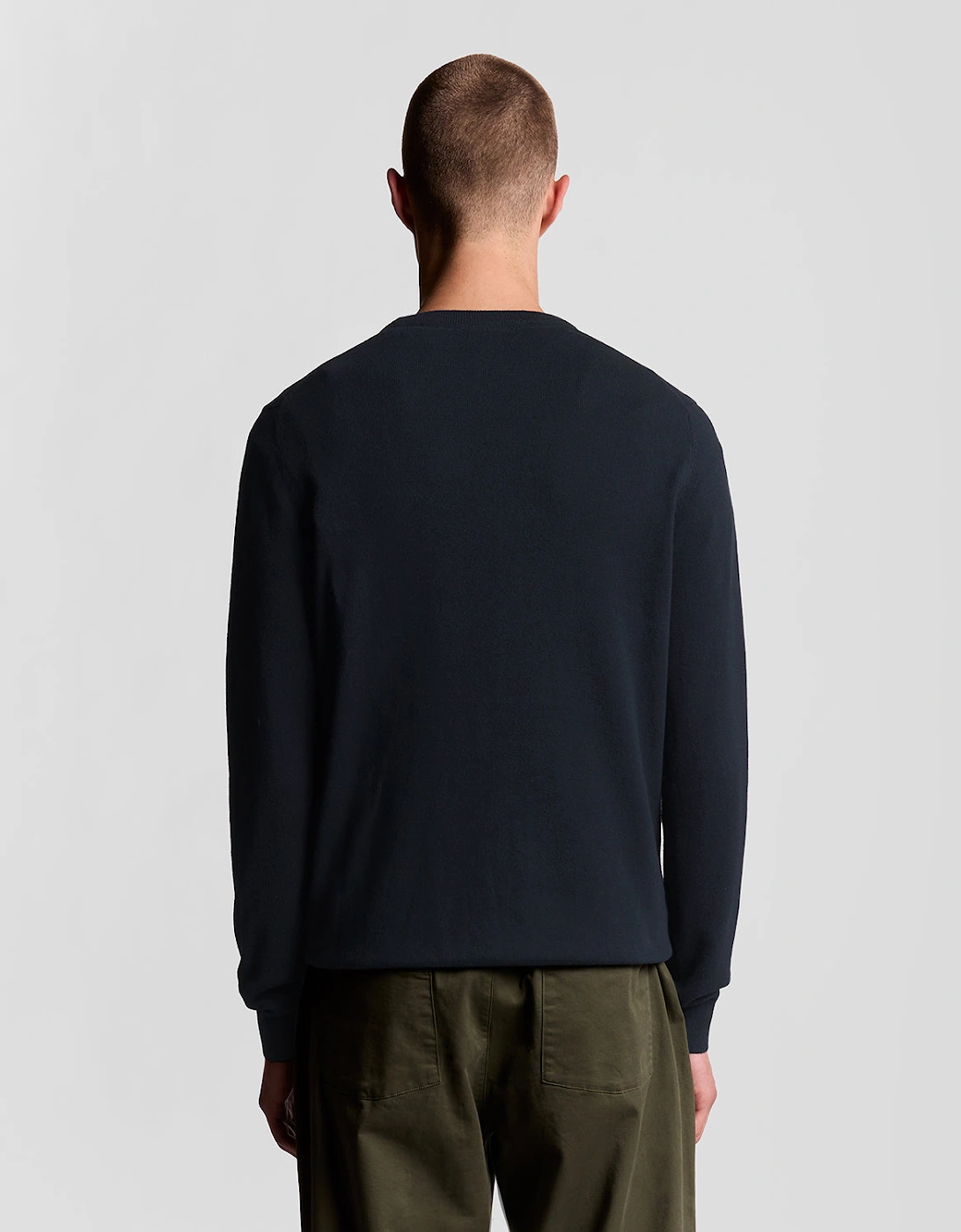 Cotton Crew Neck Jumper