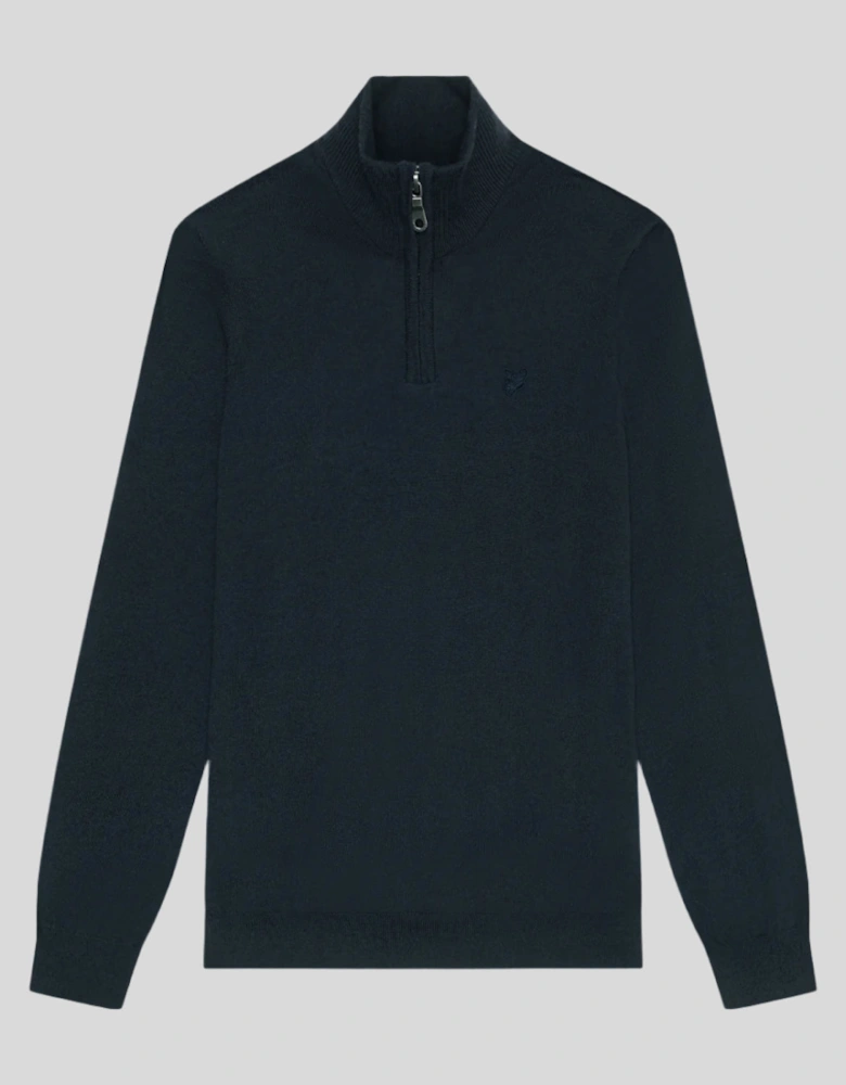 Merino Wool 1/4 Zip Jumper