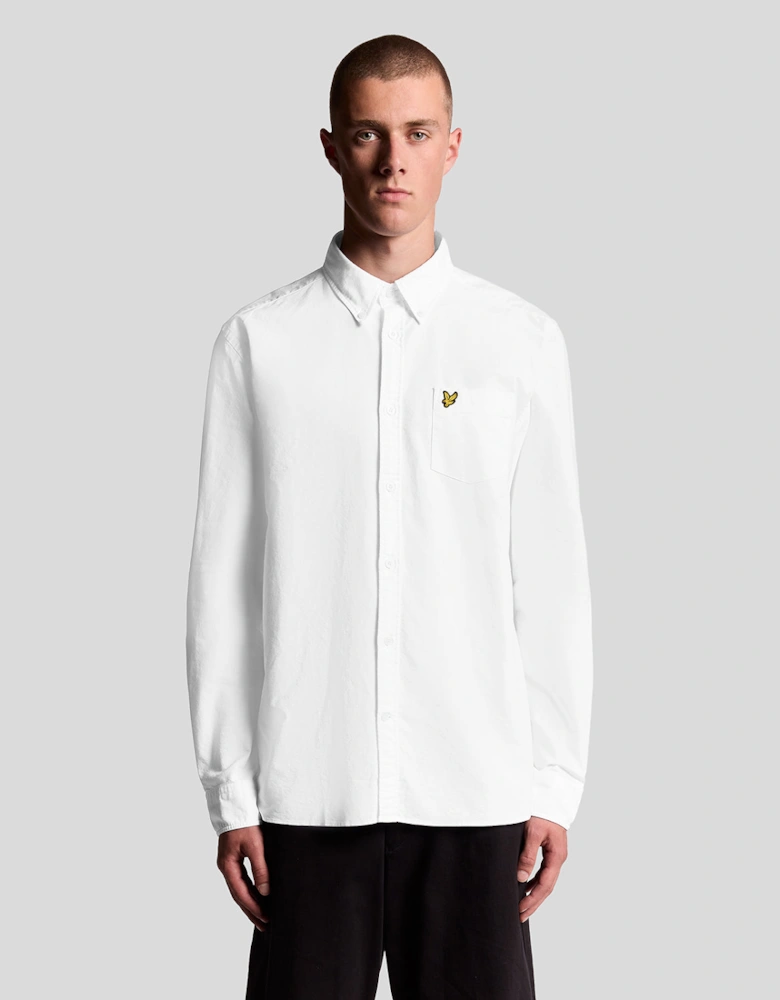 Cotton Button Down Oxford Shirt