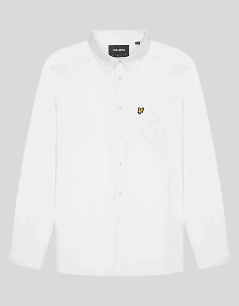 Cotton Button Down Oxford Shirt