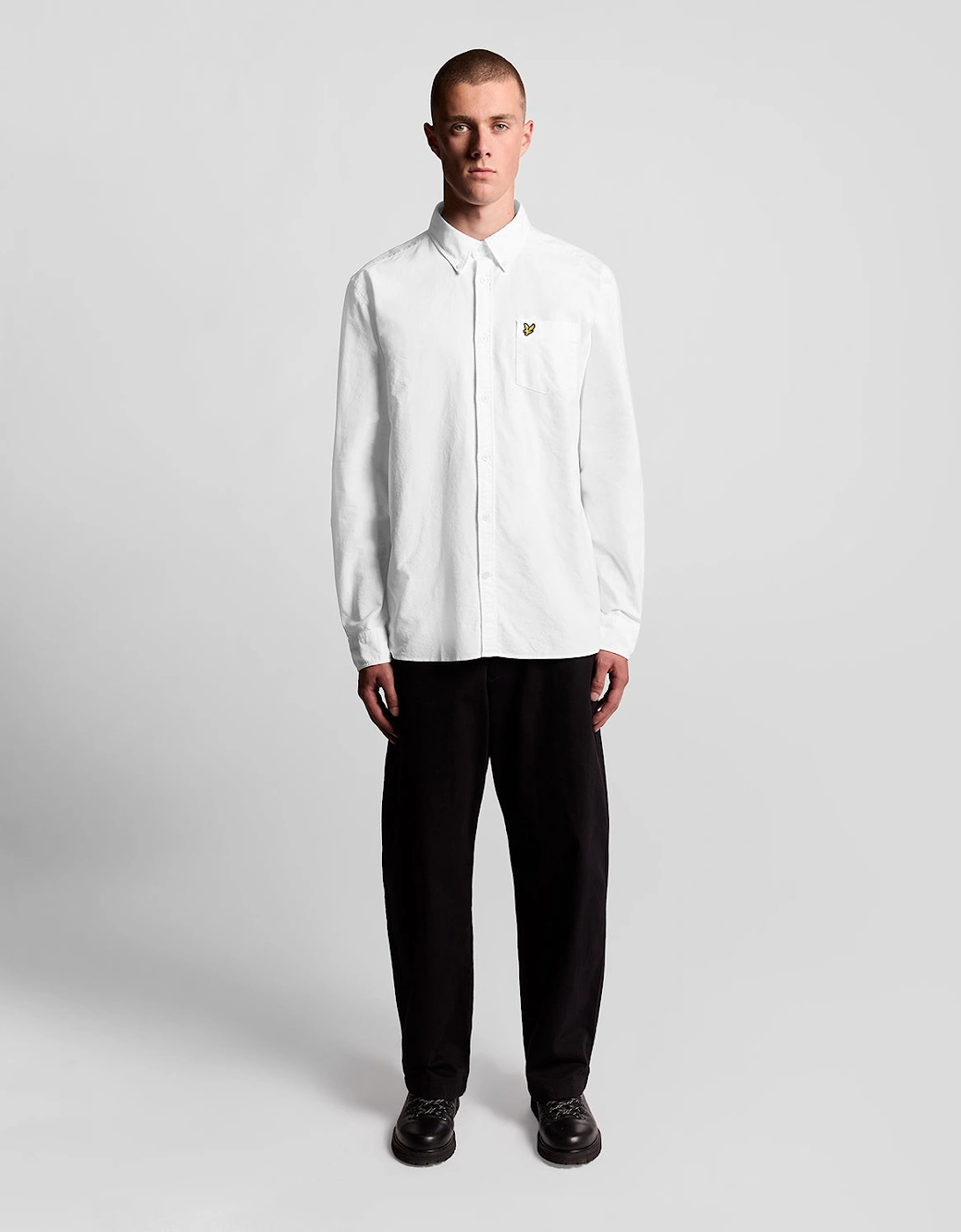 Cotton Button Down Oxford Shirt