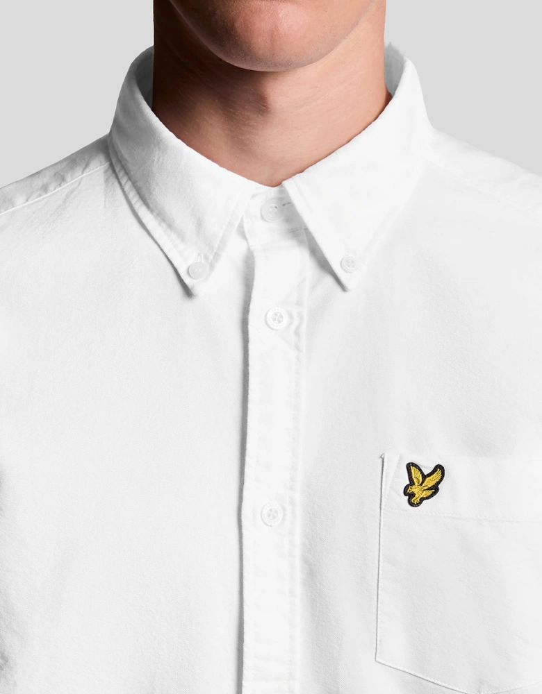 Cotton Button Down Oxford Shirt