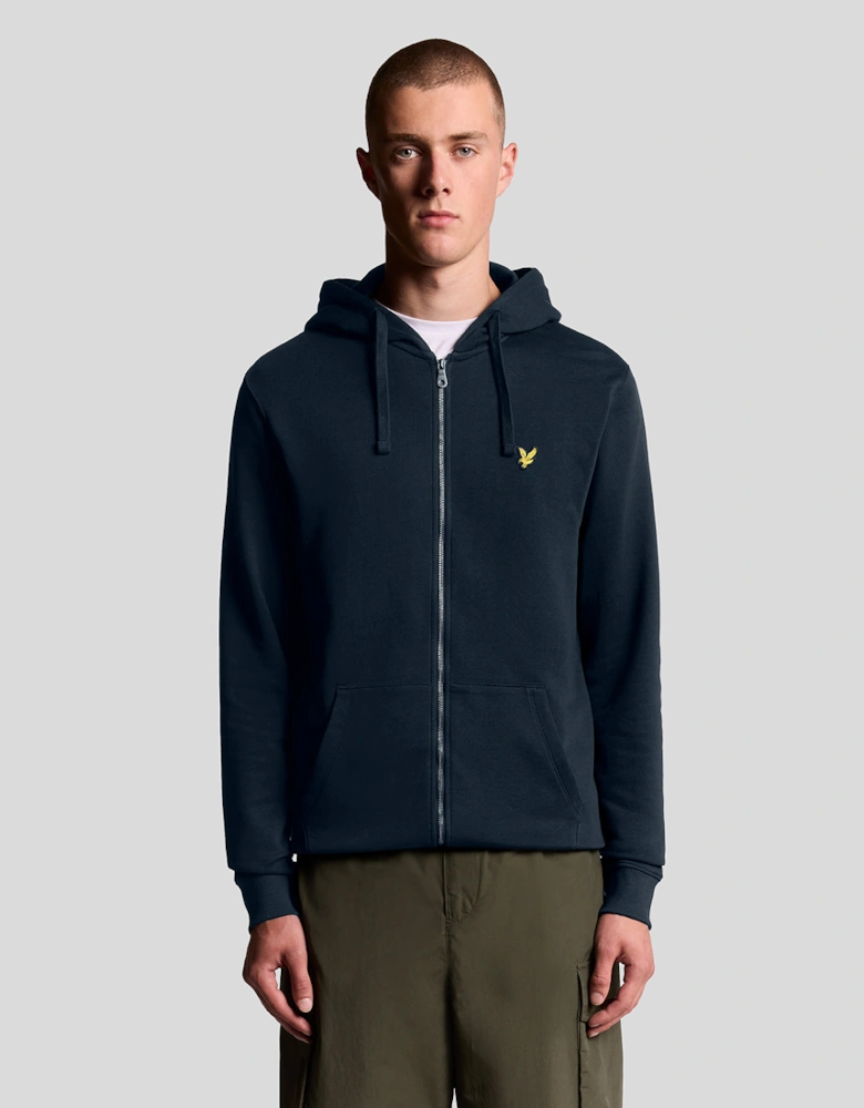 Loopback Cotton Fit Full Zip Hoodie
