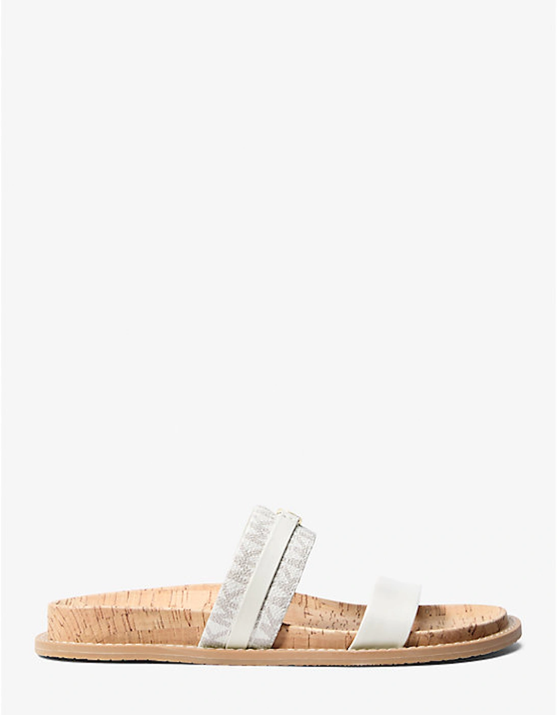Mandy Signature Logo Flat Sandal