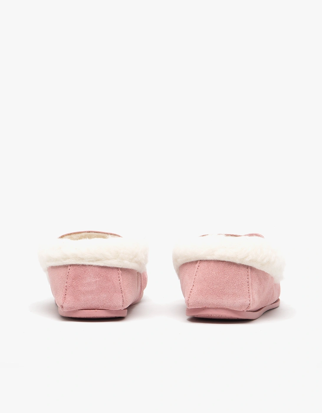 EMILY Womens Moccasin Slippers Pink