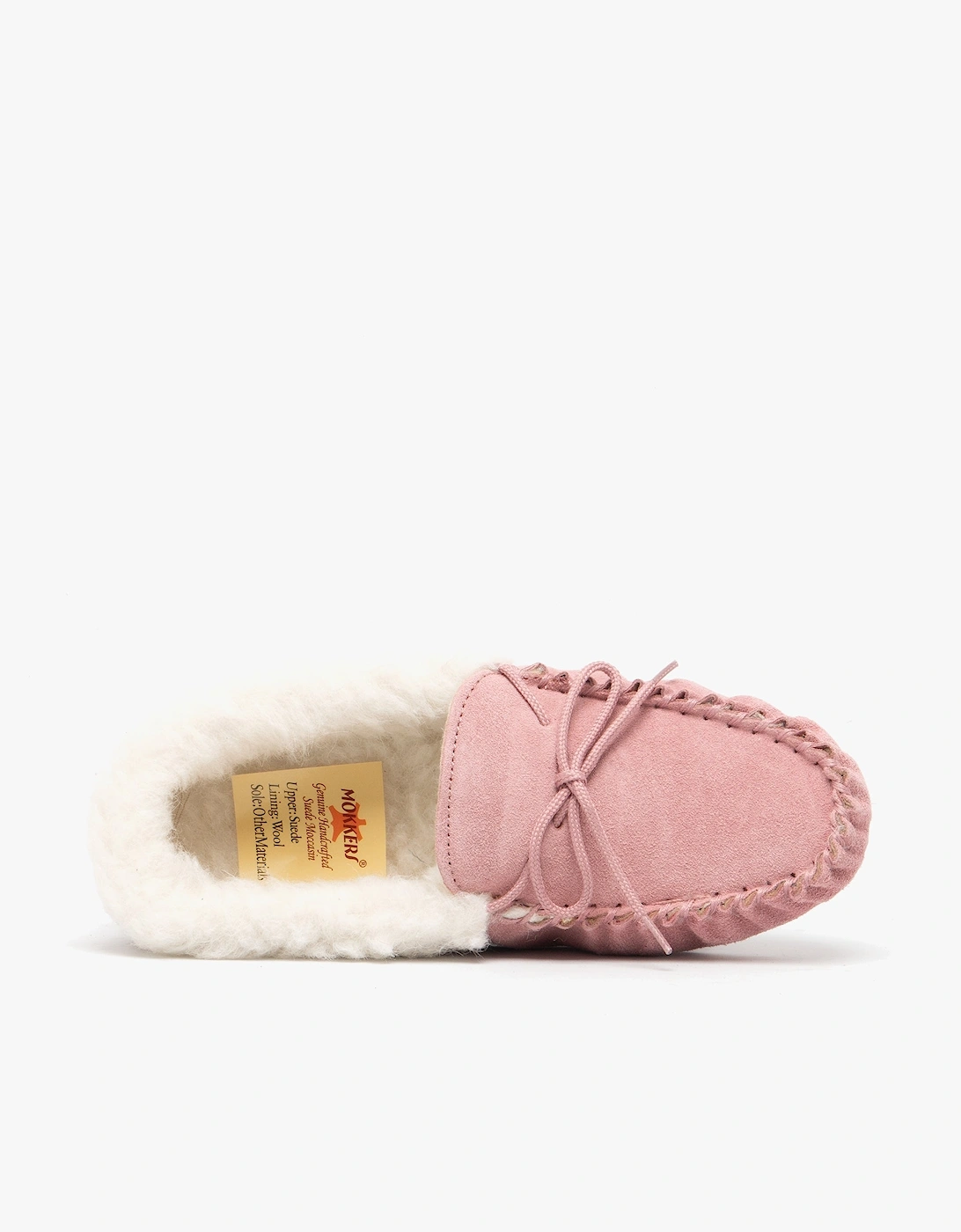 EMILY Womens Moccasin Slippers Pink