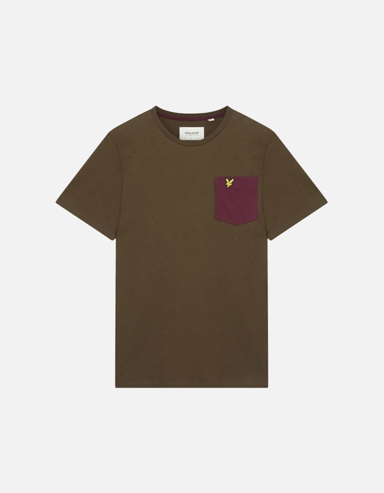 Contrast Pocket T-Shirt