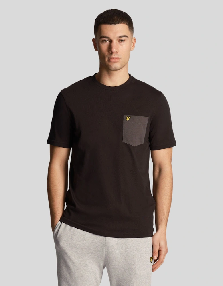 Contrast Pocket T-Shirt
