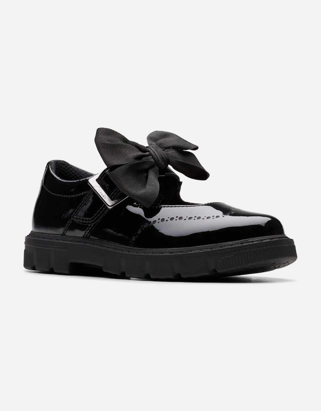 Lorcam Jane K Girls School Shoes, 7 of 6