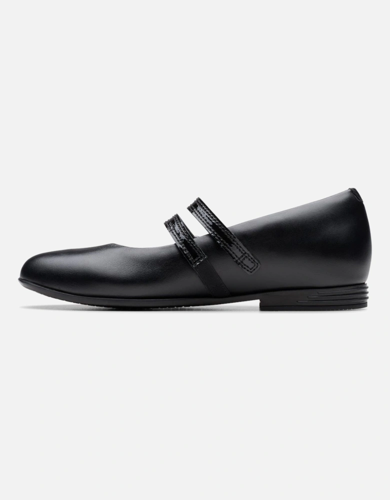Finja Bar O Girls School Shoes