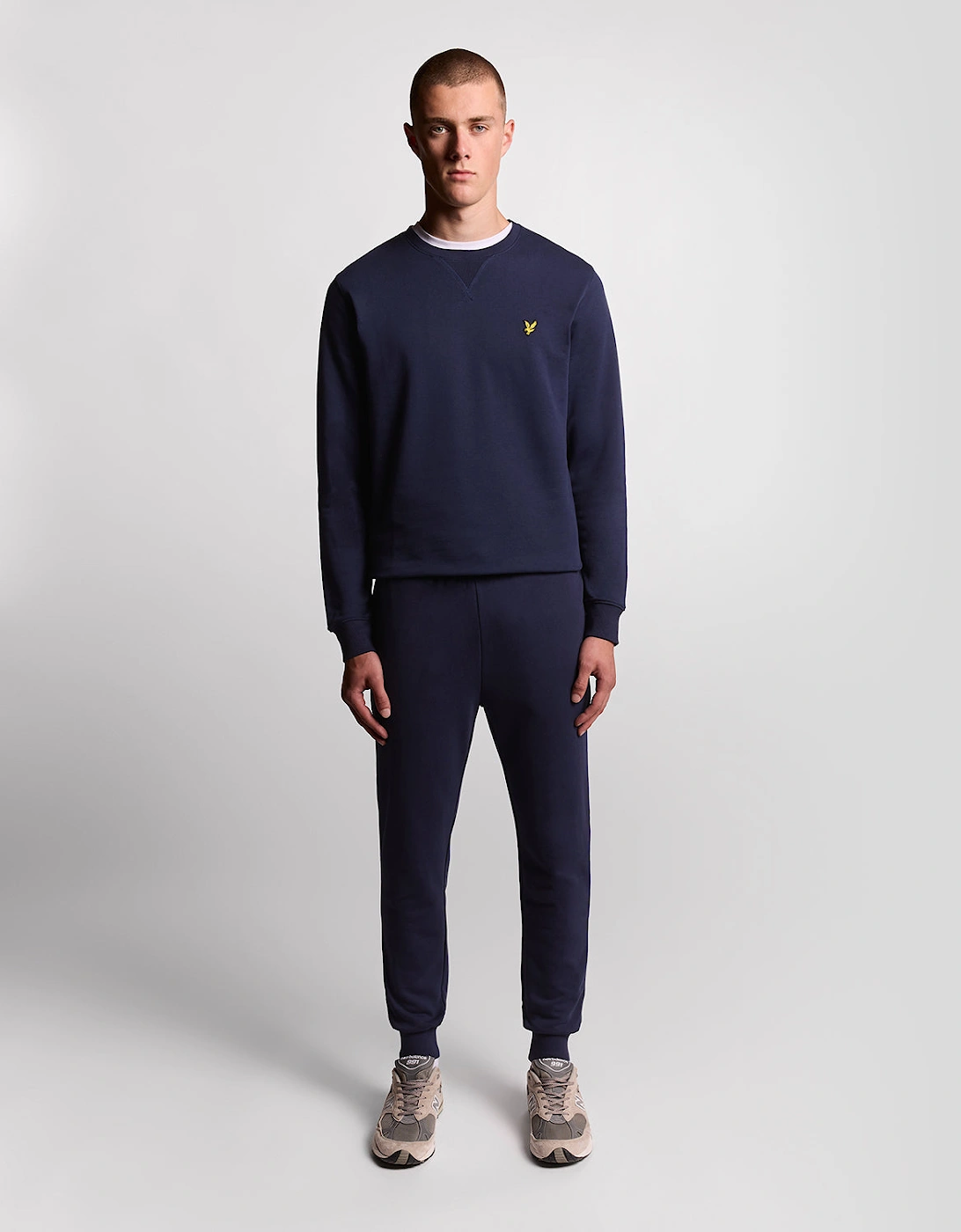 Lyle And Scott Men's Navy Skinny Fit Cotton Joggers  29/28/32 Xs