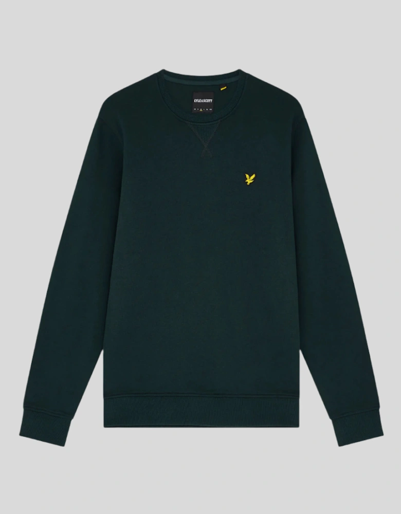 Cotton Crew Neck Sweatshirt