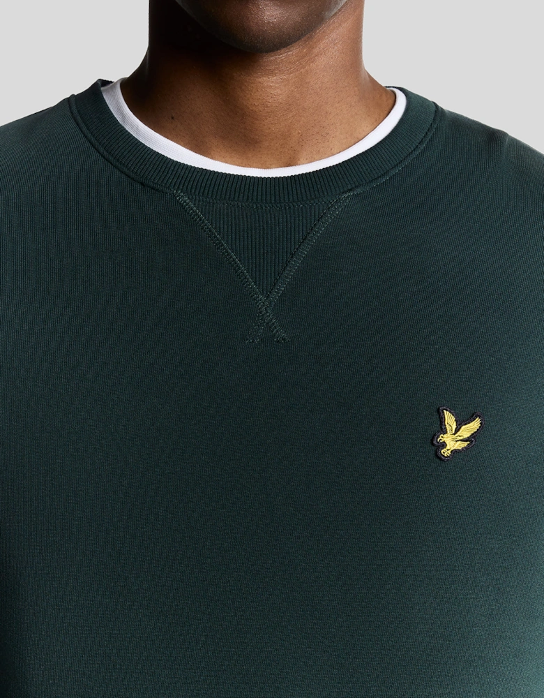Cotton Crew Neck Sweatshirt
