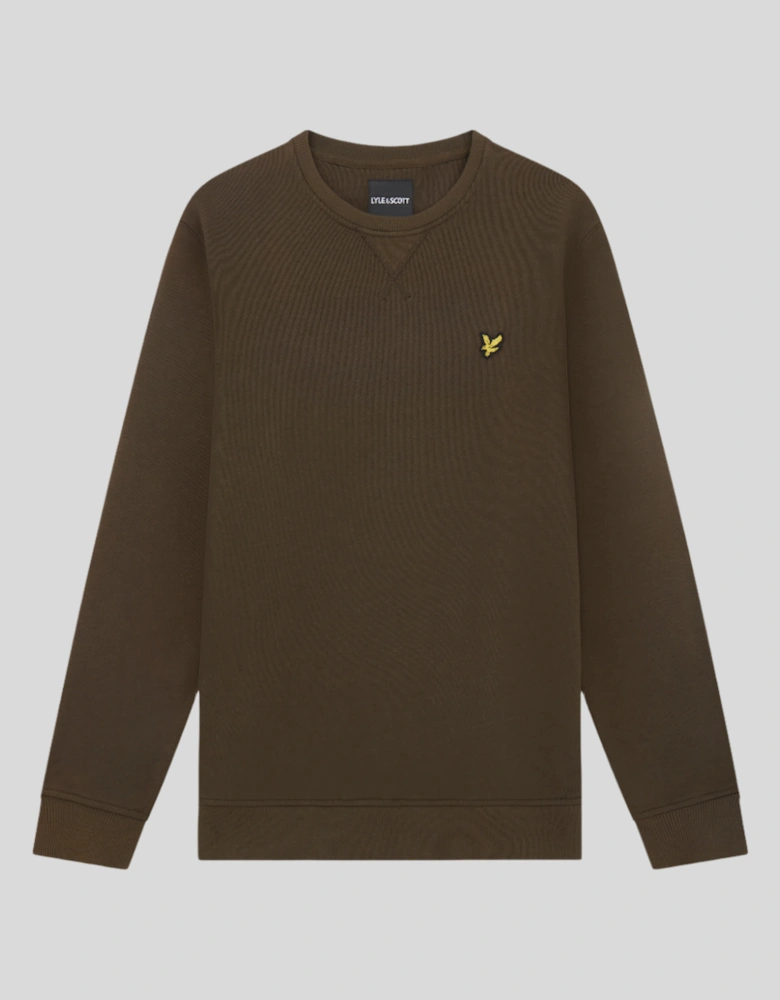 Cotton Crew Neck Sweatshirt