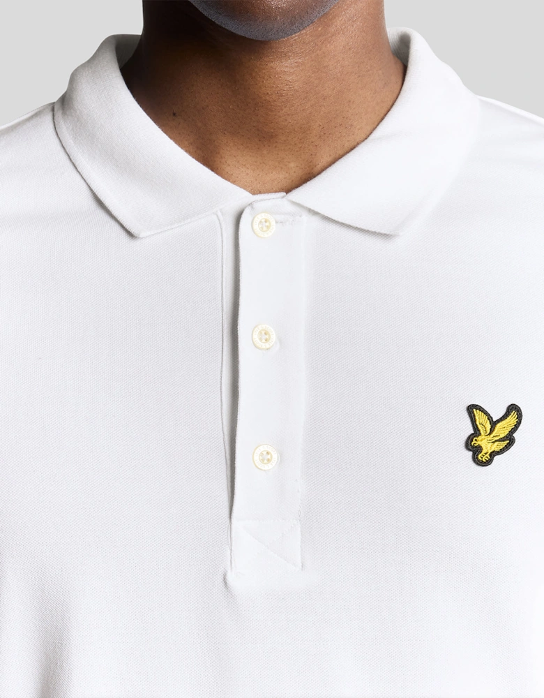 Long Sleeve Cotton Polo Shirt
