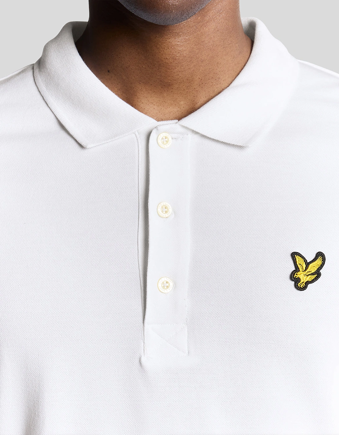 Long Sleeve Cotton Polo Shirt
