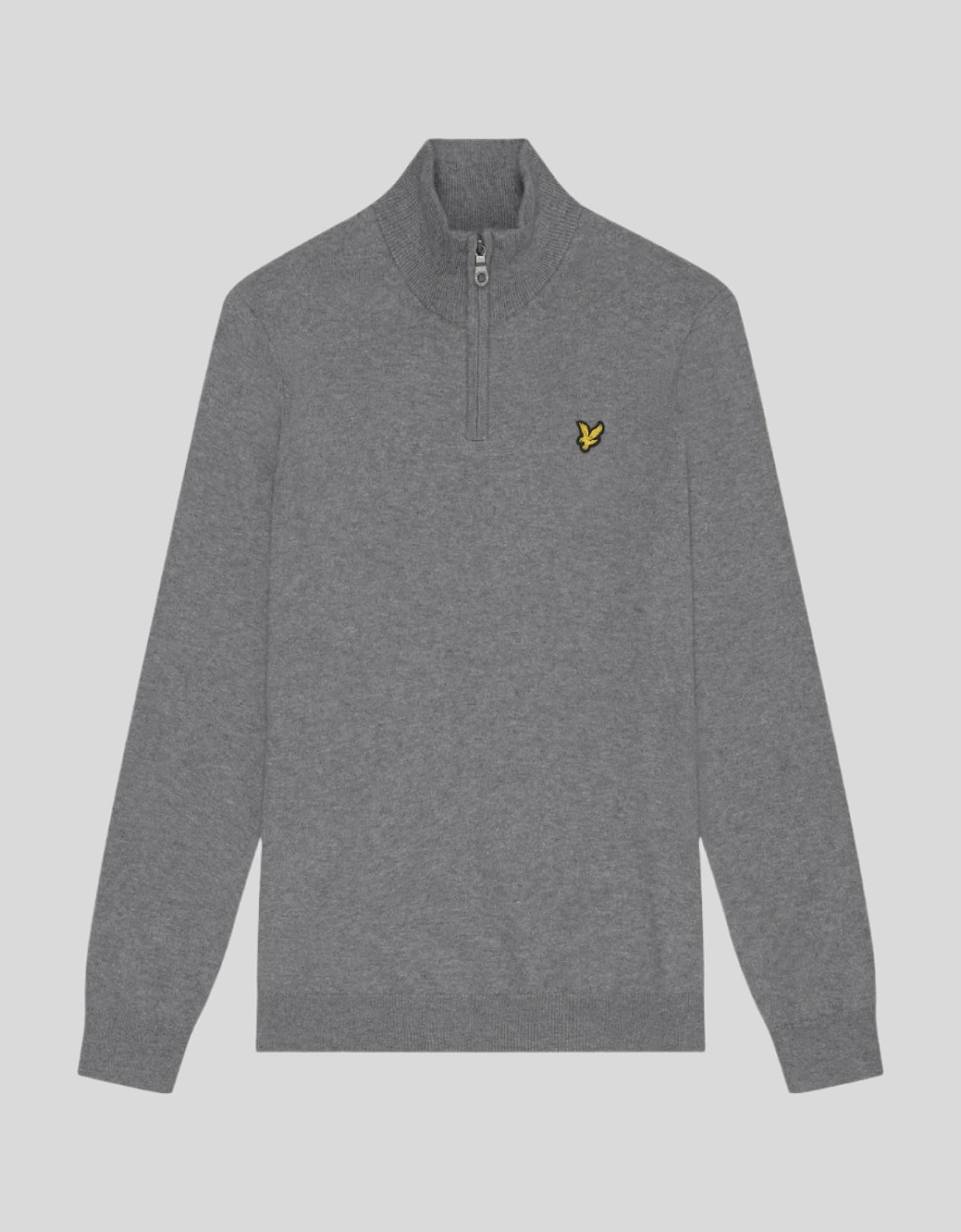 Cotton Merino 1/4 Zip Jumper
