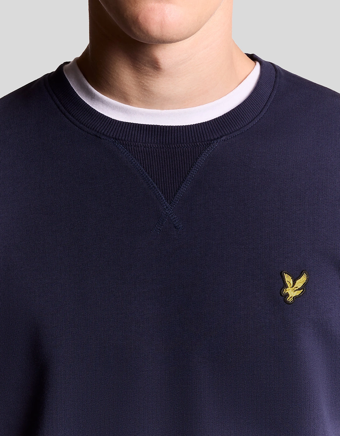 Cotton Crew Neck Sweatshirt