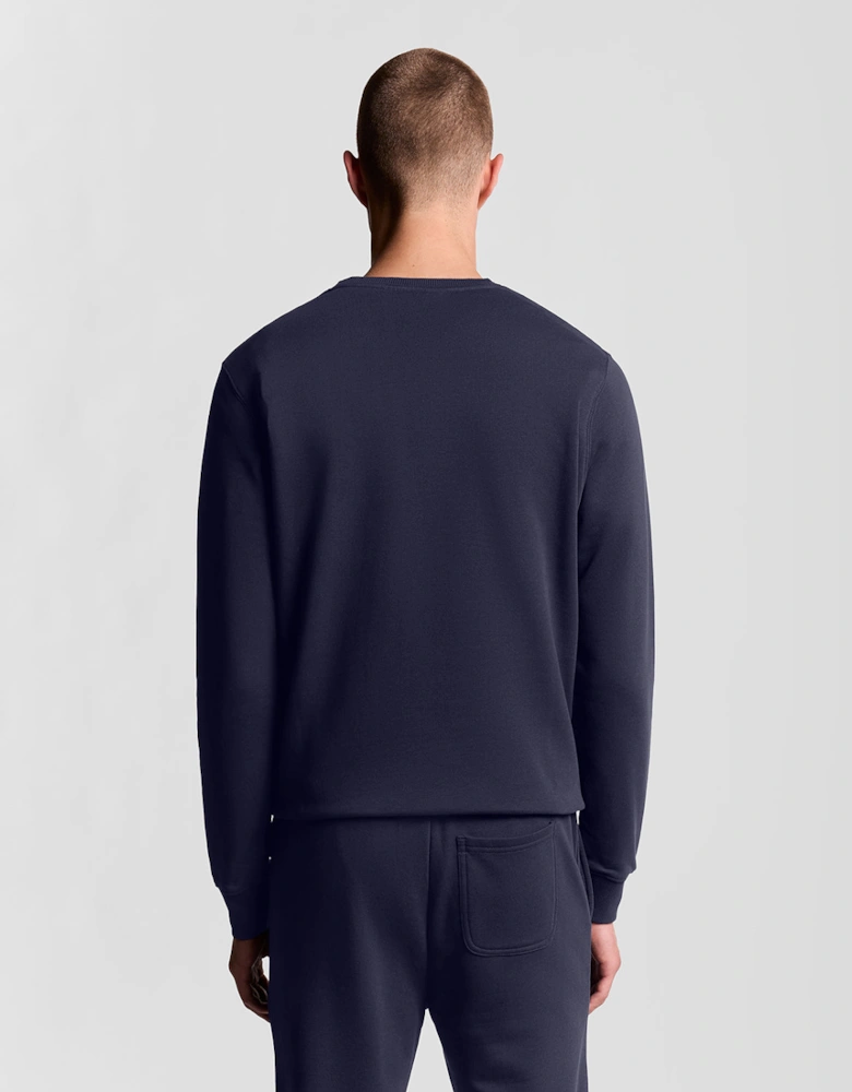 Cotton Crew Neck Sweatshirt
