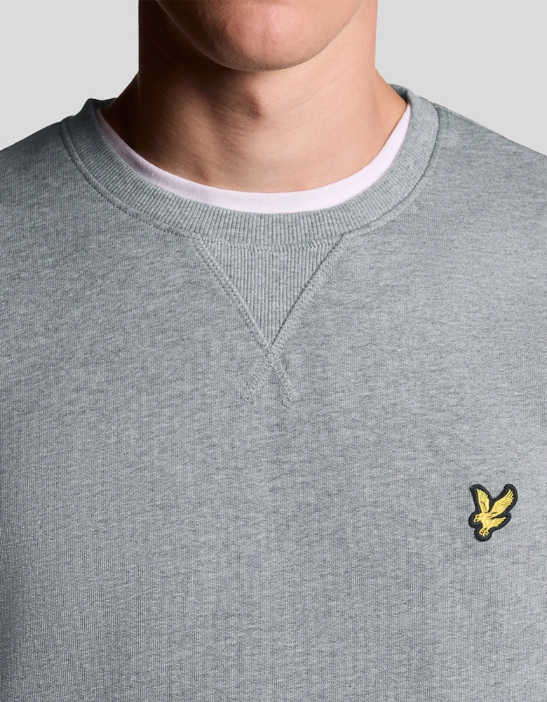 Cotton Crew Neck Sweatshirt