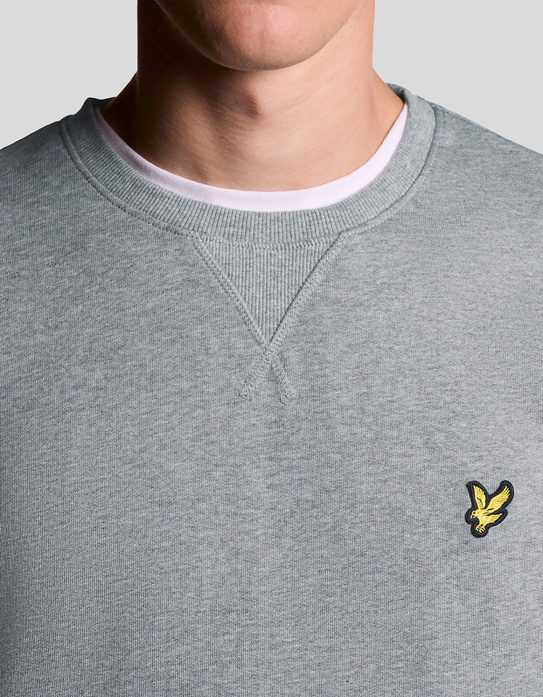 Cotton Crew Neck Sweatshirt