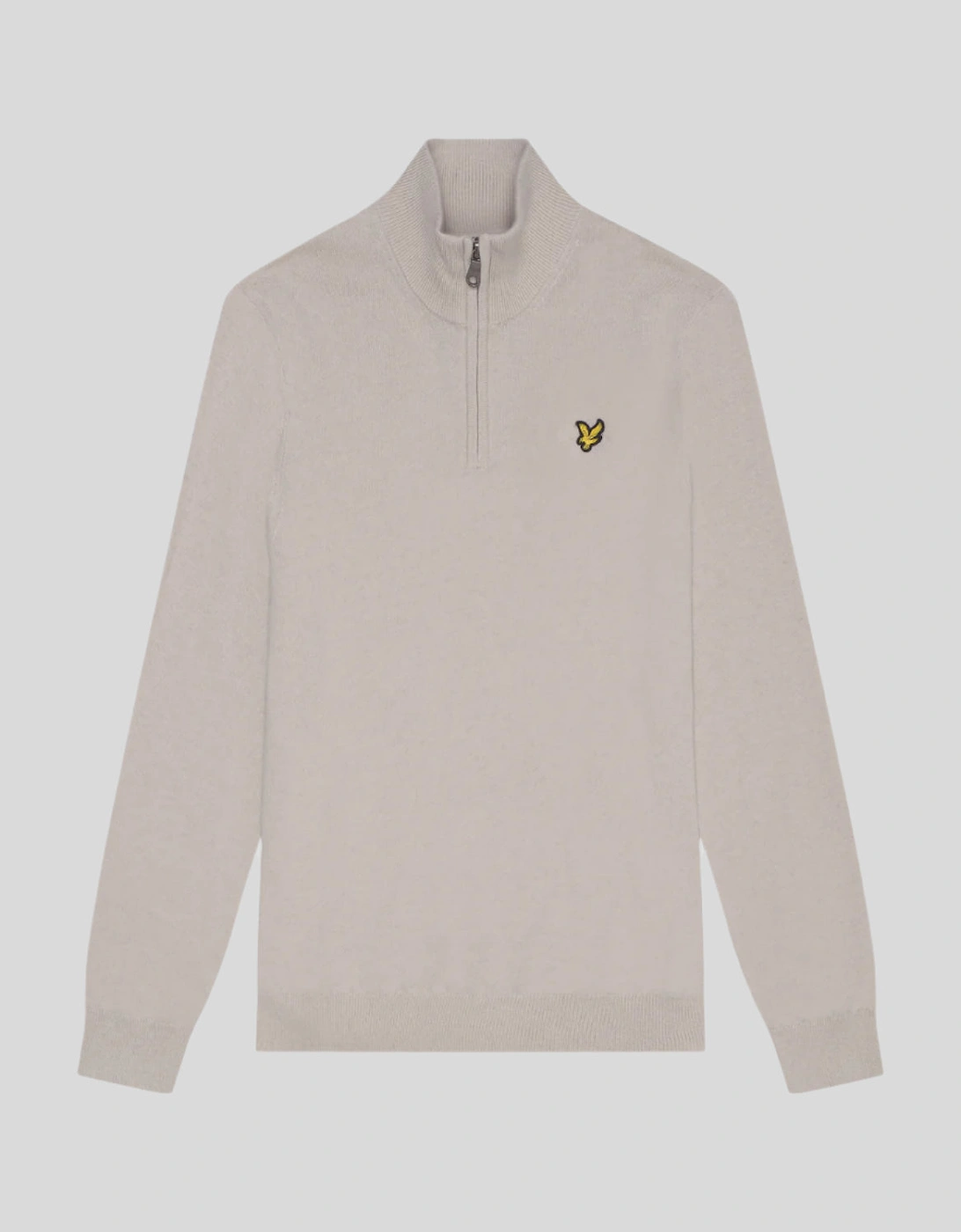 Cotton Merino 1/4 Zip Jumper