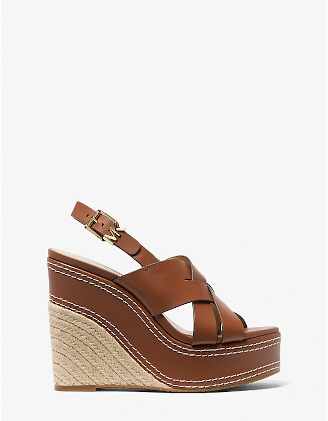 Nora Leather Wedge Sandal