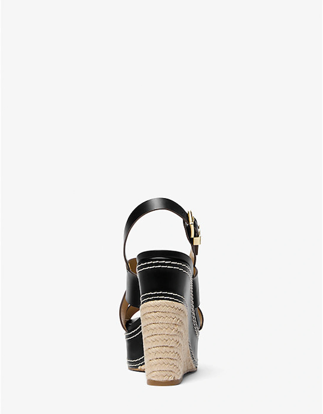 Nora Leather Wedge Sandal