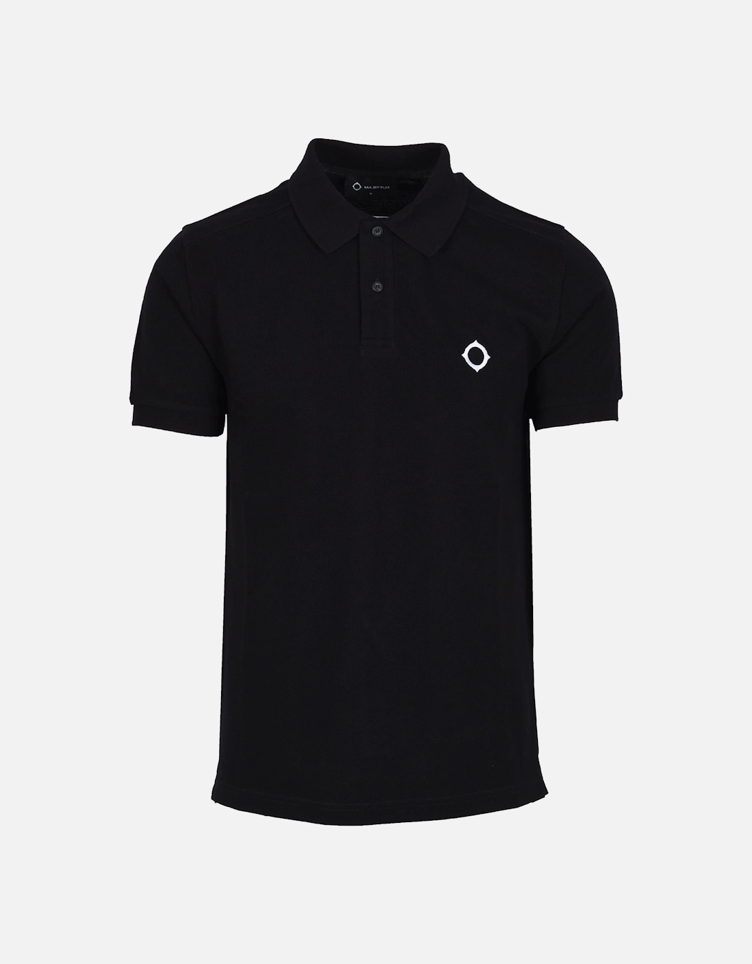 Ss Pique Polo Shirt Jet Black, 4 of 3