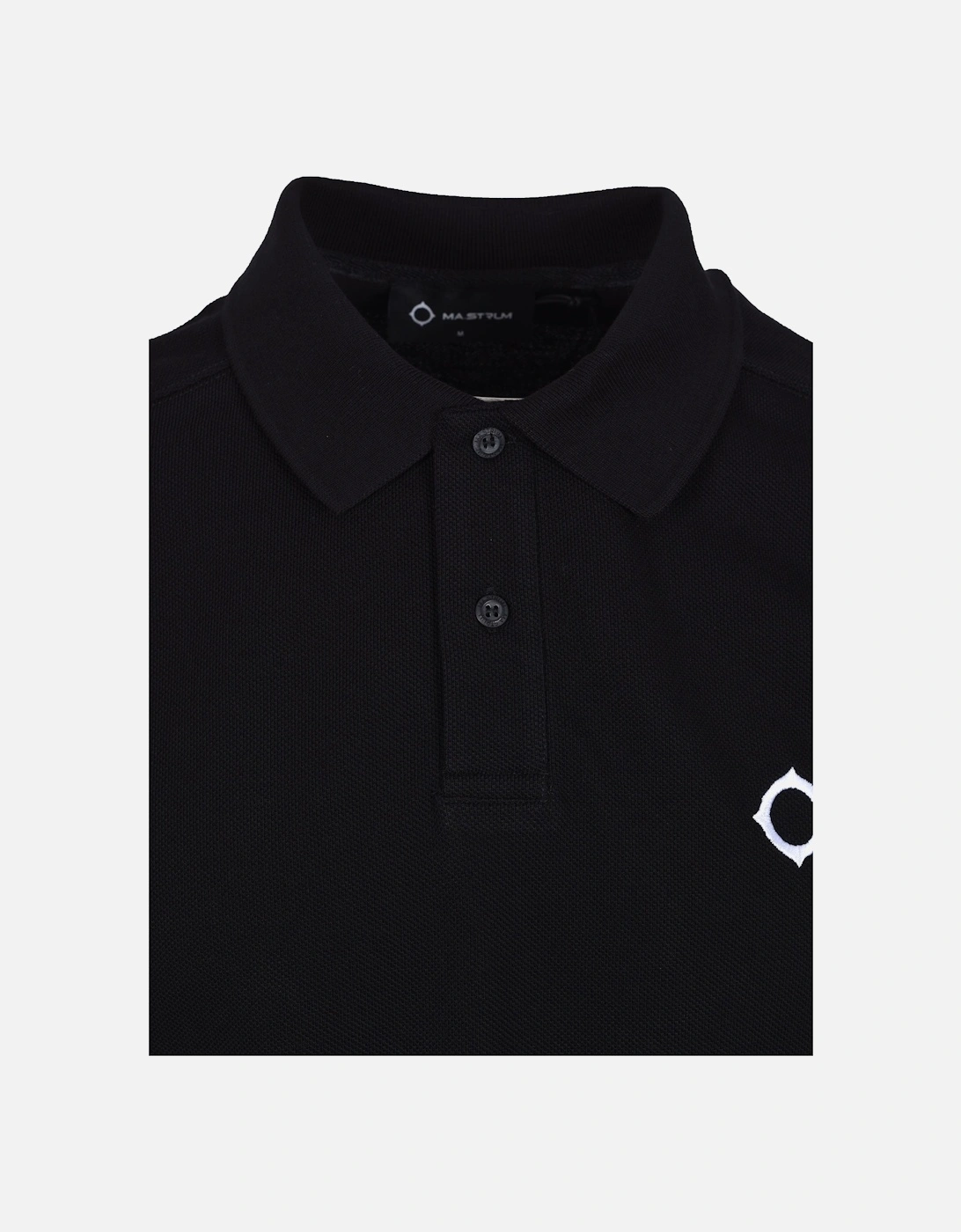 Ss Pique Polo Shirt Jet Black