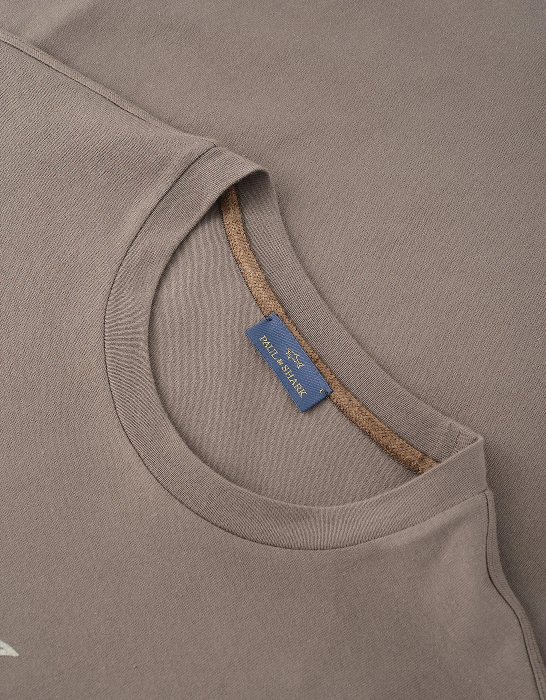 Printed Logo Jersey T-shirt Brown