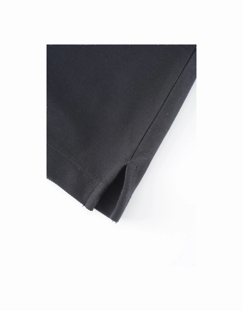 Branded Piquet Polo Black