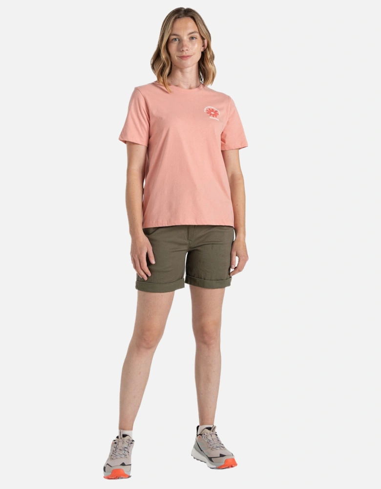 Womens/Ladies Malibo Flowers T-Shirt