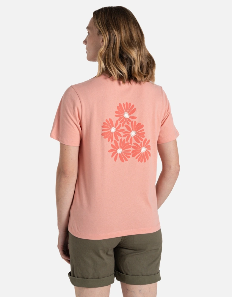 Womens/Ladies Malibo Flowers T-Shirt