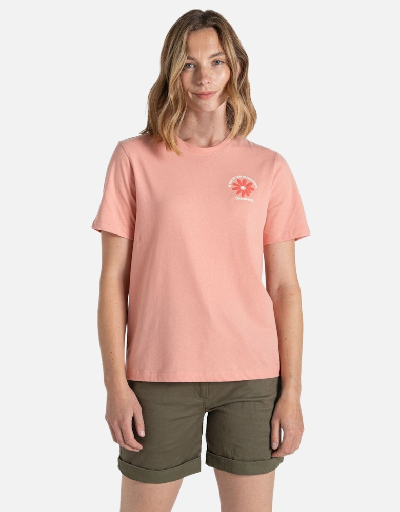 Womens/Ladies Malibo Flowers T-Shirt