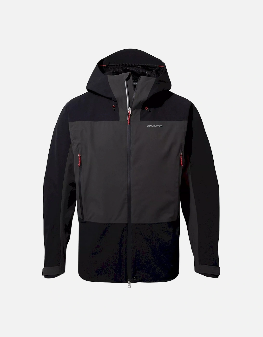 Mens Gryffin Contrast Panel Waterproof Jacket, 6 of 5