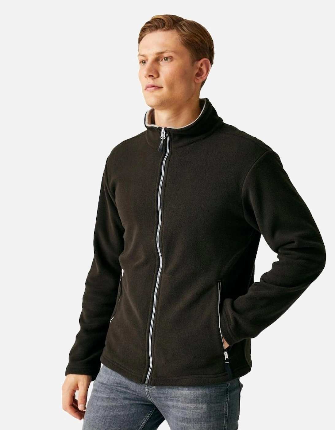 Mens Ascender Fleece Jacket, 5 of 4