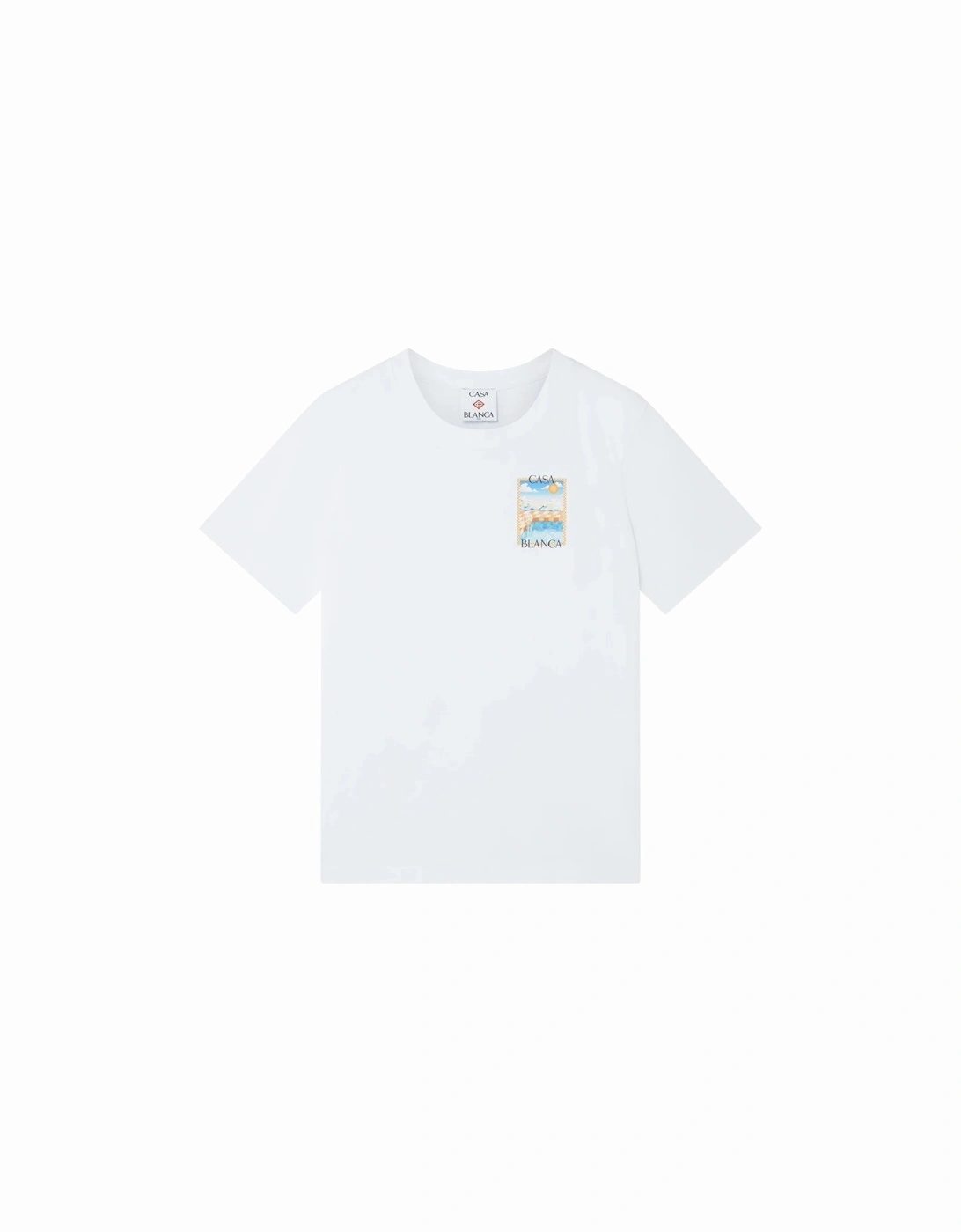 Men T Shirts Surreal Pool Graphic Short Sleeve Crew Neck Summer Tee