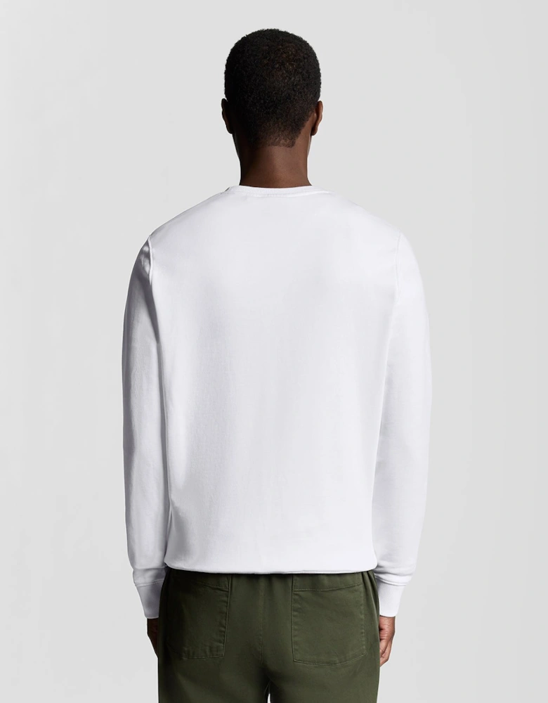 Cotton Crew Neck Sweatshirt