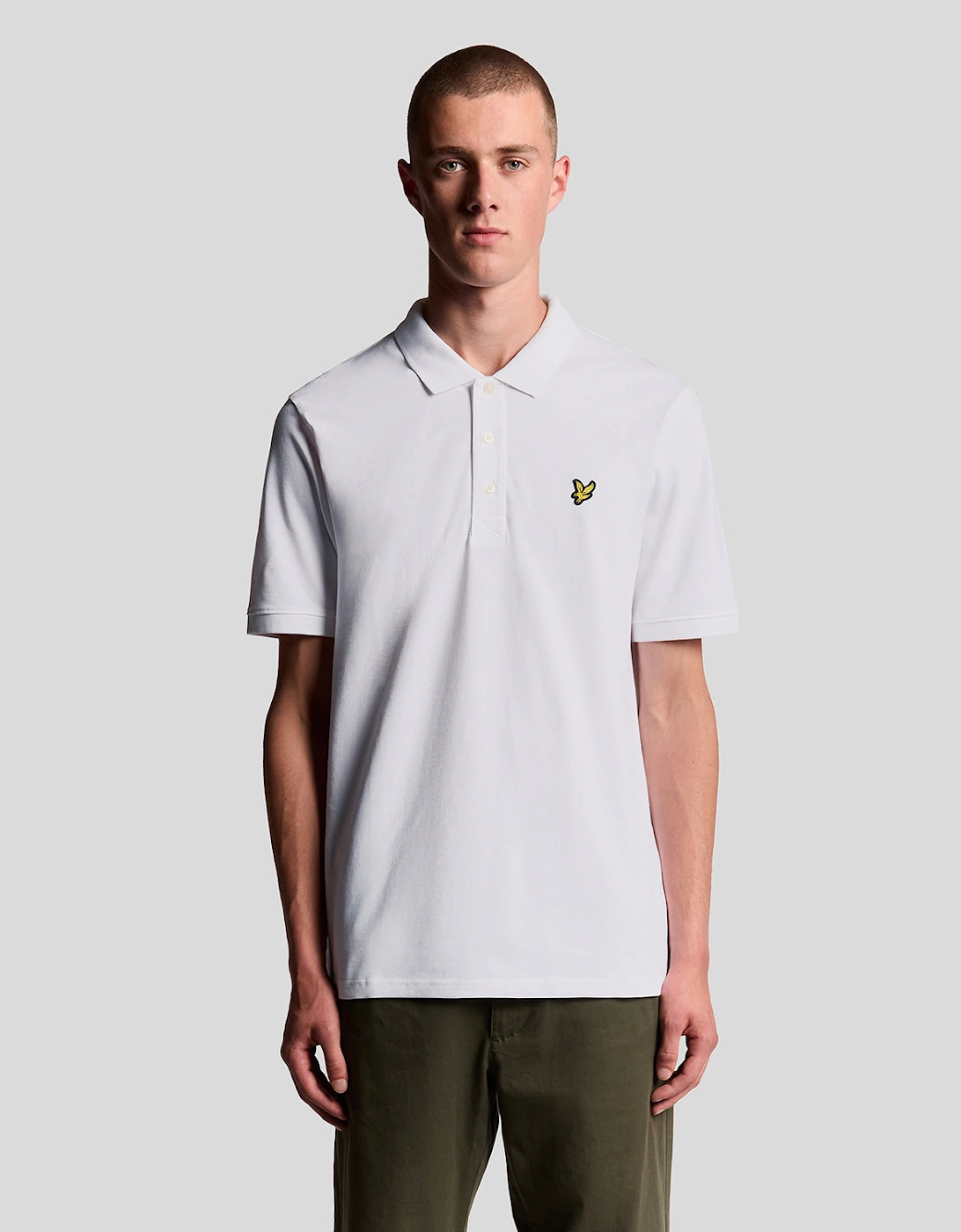 Lyle & Scott Lyle And Scott Men's Cotton Polo Shirt - White